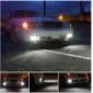 H8 H9 H11 LED 8x CREE XBD ultra white 6000K, 8000LM, passiv kylning, 2st