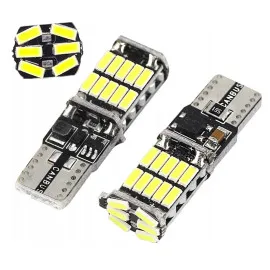 T10 5W5 mycket starka LED Canbus (26xSMD 4014), 2st