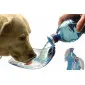 Compact water bowl for dogs