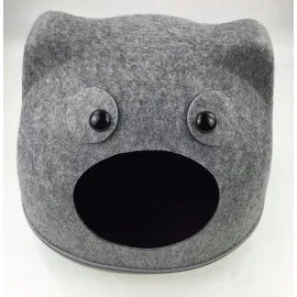 Igloo kattbädd eller hundbädd, filt 41 x 36 x 33 cm, Feutrine