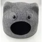 Igloo kattbädd eller hundbädd, filt 41 x 36 x 33 cm, Feutrine