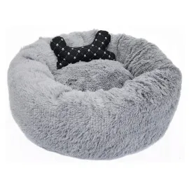 Superskön och mjuk kattbädd eller hundbädd, rund 60 cm, Rotex