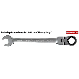 Combination Wrench set, 7 Pieces 8-19 mm 72 Teeth, Proline HD