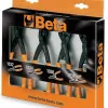 Lock Ring Pliers set 4 Pieces PVC Handles, BETA Tools