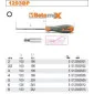 HEX Key Screwdriver set 2-8 mm, BETA Tools