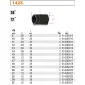 Cutting Socket set 8–19 mm 3/8 & 1/211 pcs, for Damaged Nuts, BETA Tools