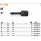 Cone Tapered Screw Extractor set 7 Pieces 1-10 mm 3/8 & 1/2 Square Drive BETA Tools