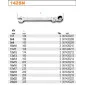 Ratchet Wrench with Locking Function 7-24 mm Chrome, BETA Tools