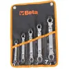 Swivel Ring Spanner set, 5 Pieces 8–17 mm, BETA