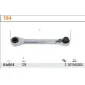 Ratchet Wrench for Bits 1/4 x 5/16 with Switch, BETA