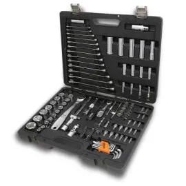 Socket set 116 Tools, Molded Plastic Case, BETA Tools
