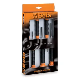 Drivdornsats 6 Delar 2-8 mm Rostfri, BETA