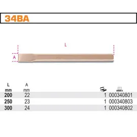 Spark-Free Chiseling Axe 200-300 mm Aluminum Bronze, BETA