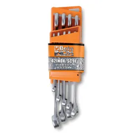 U-Ringnyckel Rostfri 1/4-3/4 Satinfinish, BETA