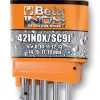 U-Box Wrench set 8-19 mm 9 Pieces Stainless Steel with Portable Case, BETA