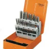 Gängtappsats 21 Delar M3-M12, HSS Stål Metallask, BETA Tools