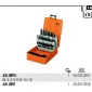 Tap set 21 Pieces M3-M12, HSS Steel Metal Case, BETA Tools