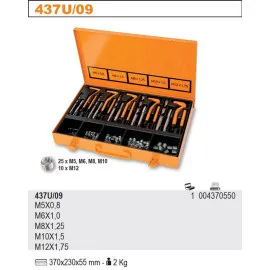 Thread Repair Kit M5–M12, Insert Nuts and Accessories, BETA Tools