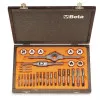 Threading Kit M3 x 0.5–M12 x 1.75 mm, Taps, Dies, Wrench, CrV Steel, Metric, Wooden Box, BETA Tools