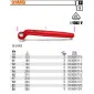 Ringnyckel Enkel 1000V-Isolerad 10–24 mm, BETA