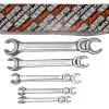 Open Box End Wrench set 10 Pieces 8 x 10 mm-30 x 32 mm, BETA