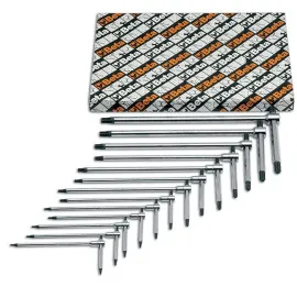 TORX T-Handle set 13 Pieces with Three Ends, BETA Tools
