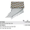 TORX T-Handle set 6 pcs, Three Ends, BETA Tools