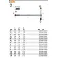 T-handle wrench, three hex male ends | Beta Tools