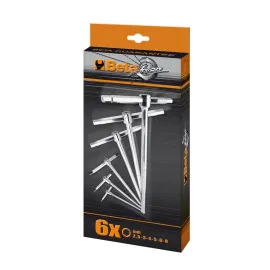 HEX Key T-Handle set 2.5–8 mm, 6 pcs, BETA Tools