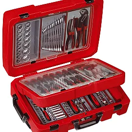 Praktiskt och tålig verktygsväska, serviceväska med 110 verktyg från TENG Tools
