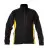 Fleece Jacket, Black and Yellow, S , CE, LAHTI
