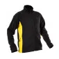 Fleece Jacket, Black and Yellow, S , CE, LAHTI