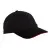 Baseball Caps, Black, L1812 30S, 12 pcs, CE, LAHTI