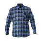 Flannel Shirt Blue, 12 0Gm2, S , CE, LAHTI