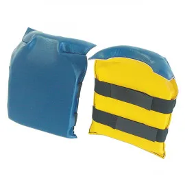 Knee Pads Type 1 in Waterproof Synthetic Leather with Single Velcro Fastening