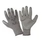 Gloves Latex Grey L210308 P, 12 Pairs, 8 , CE, LAHTI