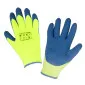 Gloves Winter, Latex-Coated Padded Protective Gloves Yellow, CE, LAHTI