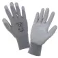 Polyurethane coated protective gloves, size 9