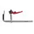 Clamp F Type with Lock, 600 x 140 mm, Proline HD