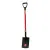 Straight Spade Carbon Fibre Handle 1150 mm, Proline
