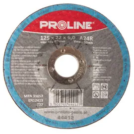Slipskiva för metall T27230 x 6 mm, 22A24R, Proline