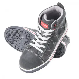 Ankle Shoes, Suede, Grey-Red , Sb Sra, , CE, LAHTI