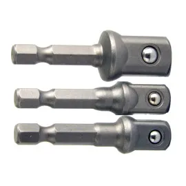 Socket Adapter set 1/2, 3/8, 1/4 HEX 1/4, Proline
