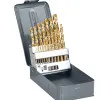 Metallborr titan HSS TiN (spiralborr) 19st 1-10 mm DIN338, Proline