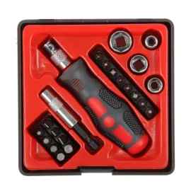 Magnetic Socket Handle with Bits and Sockets, 22 Pieces, Proline