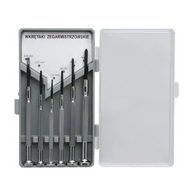 Precision Screwdriver set with Flat and Star Screwdrivers, 6pcs, Proline