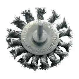 Crimped Wire Wheel Brush 75 mm, 6 mm Threads, Proline