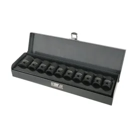 Impact Socket set 8 pcs 3/422-41 mm CRV-MO, Proline