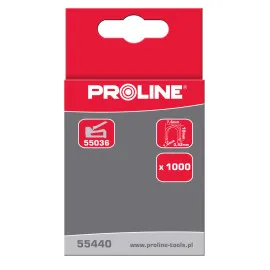 Häftstift typ g, halvrunda 12 mm, 7.6 x 1.2 mm, 1000st, Proline