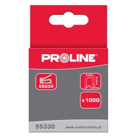 Halvrund Häftare 12, 6.2 mm, 1.2 mm, 0.52 mm, 1000st i Kartong, Proline